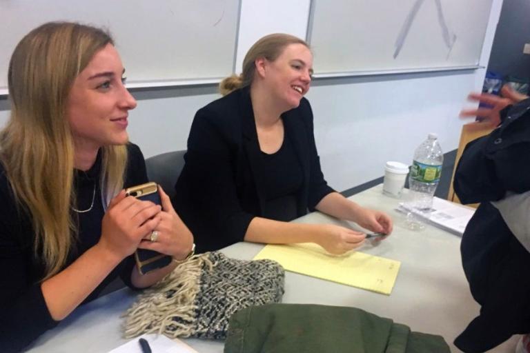 V&As Alanna Sakovits Presented On Unpaid Wages to CUNY Law School Students