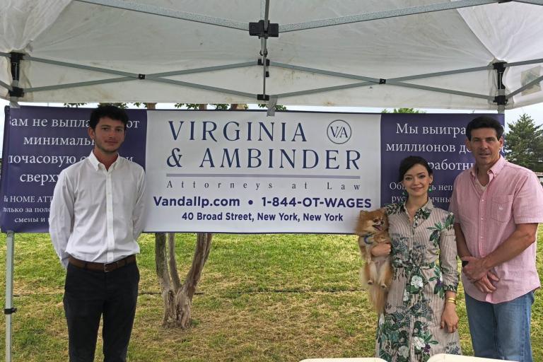 V&A Supports the Russian American Foundation by Hosting a Booth at the Annual Community Festival and Job Fair